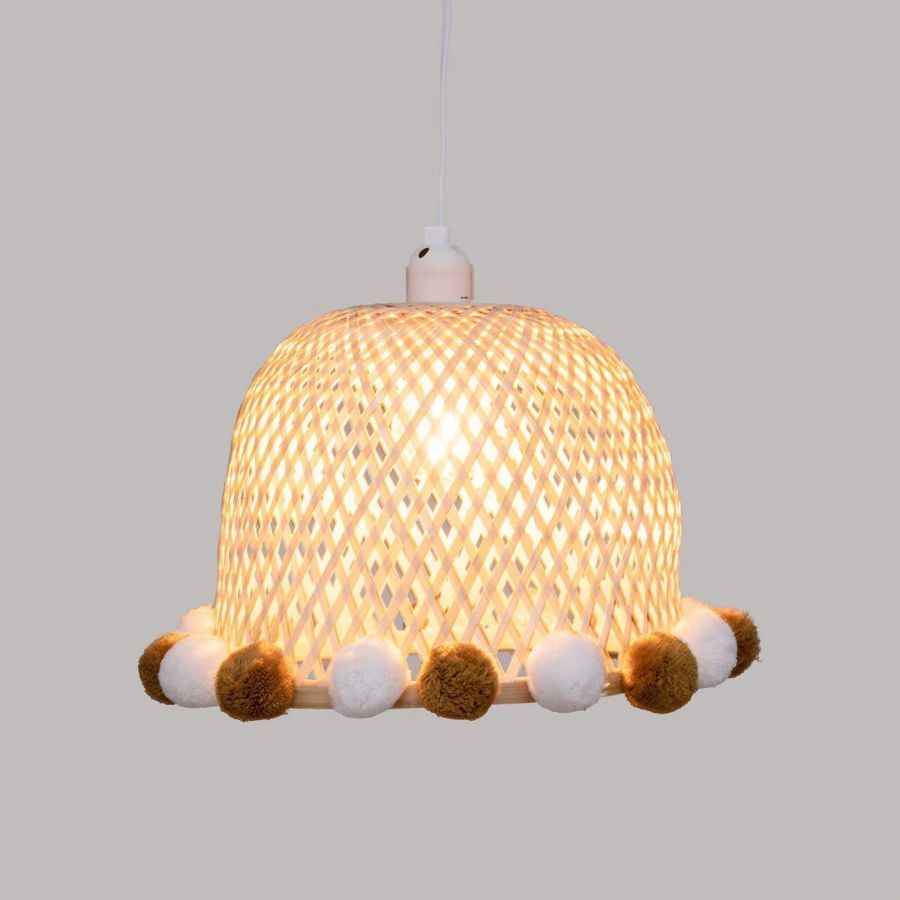 Lampa dla dzieci Bamboo ponpon - Atmosphera