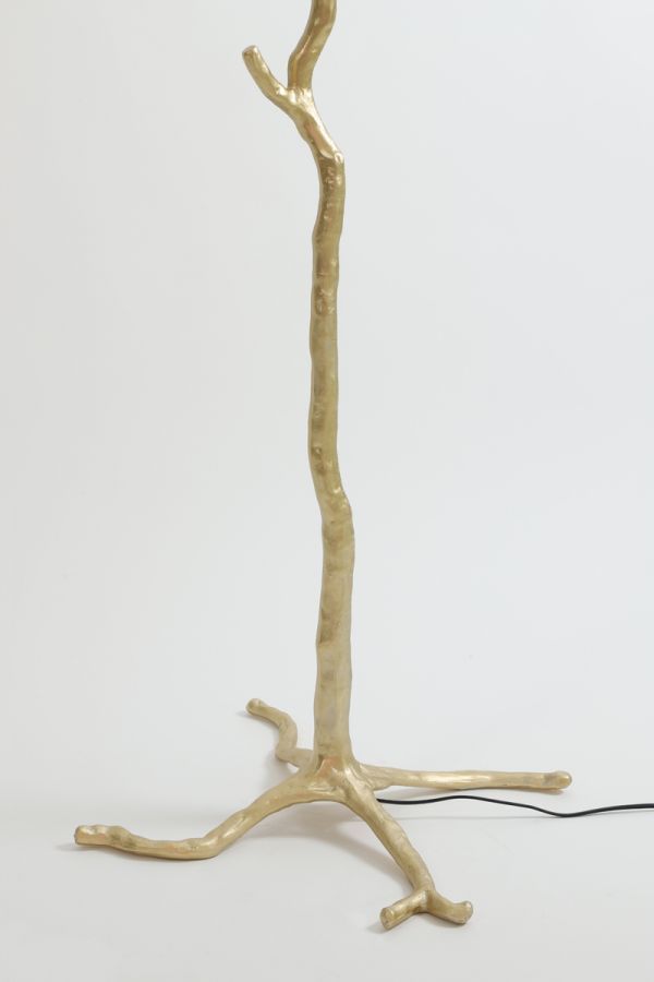 Lampa Feather pióra biała podłogowa 180 cm - Light & Living