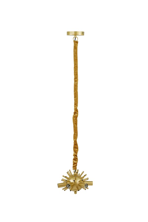 Lampa Feather pióra brzoskwiniowa sufitowa 80 cm