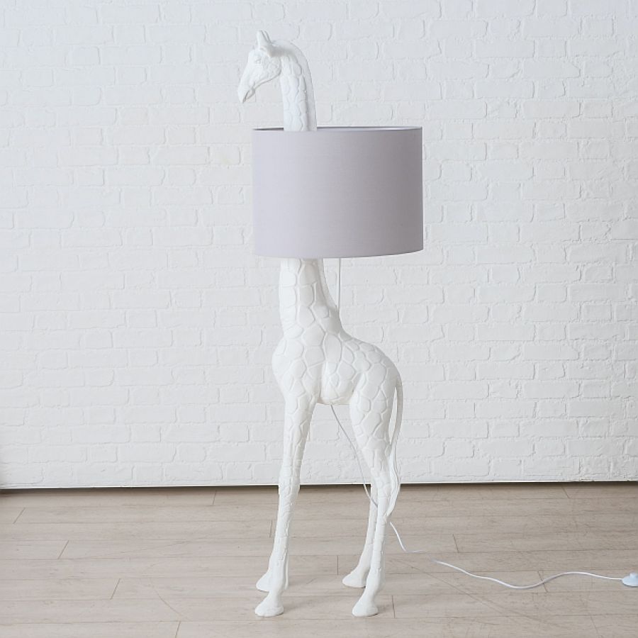 Lampa Giraffe 180cm biała - Boltze