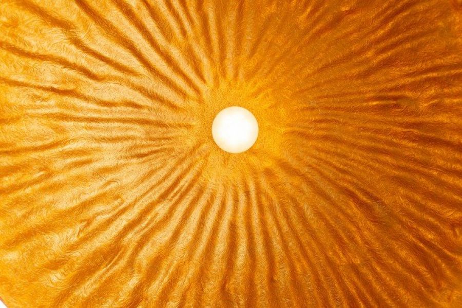 Lampa Glow biało-złota 70 cm  - Invicta Interior