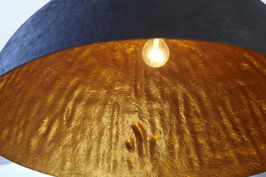 Lampa Glow czarno-złota 50 cm  - Invicta Interior