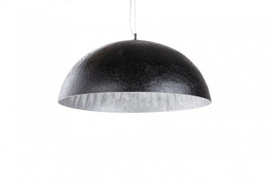 Lampa Glow czarno-srebrna 70 cm  - Invicta Interior