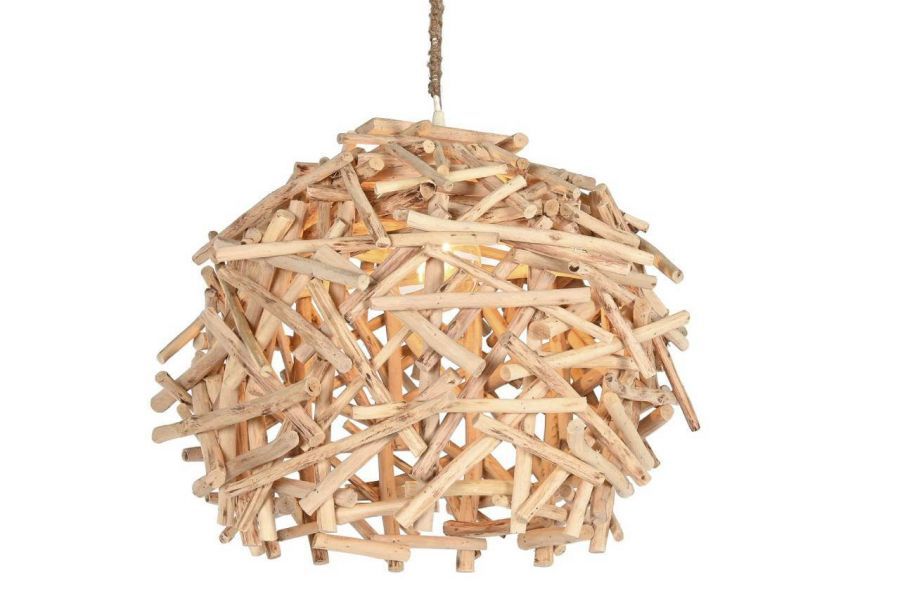 Lampa Kula drewno eukaliptusa - Item International