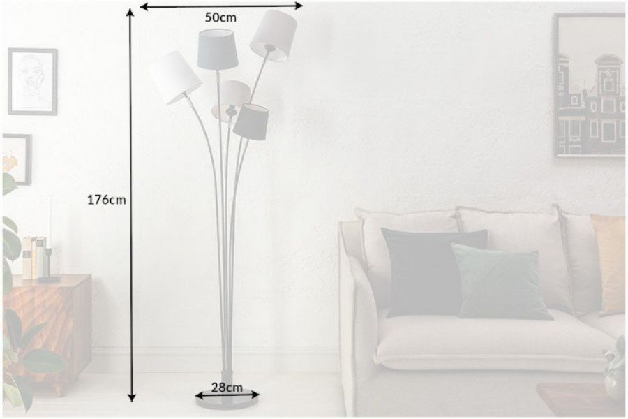 Lampa Levels podłogowa - Invicta Interior