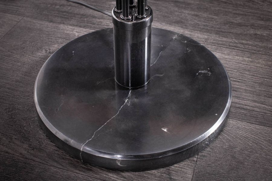 Lampa Levels podłogowa 176 cm czarno-złota  - Invicta Interior