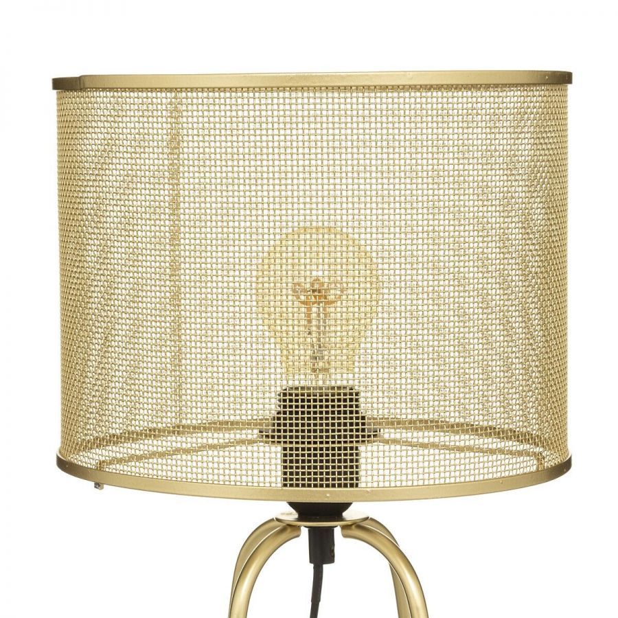 Lampa Loft złota stołowa - Atmosphera
