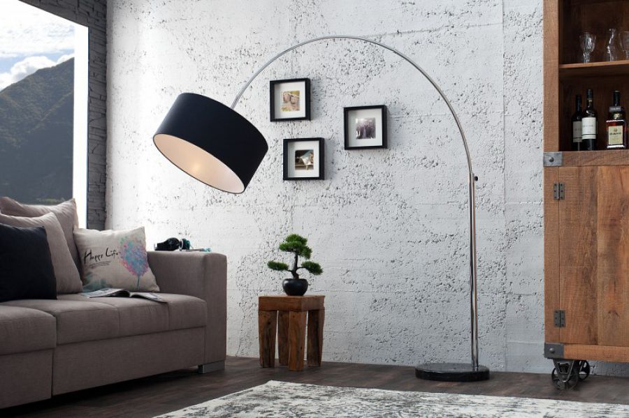 Lampa Lounge Deal czarna - Invicta Interior