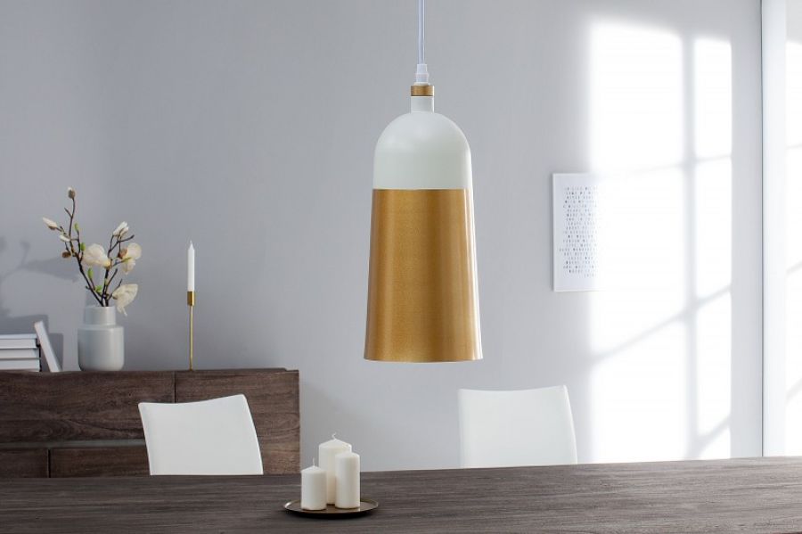 Lampa Modern Chic I biało-złota - Invicta Interior