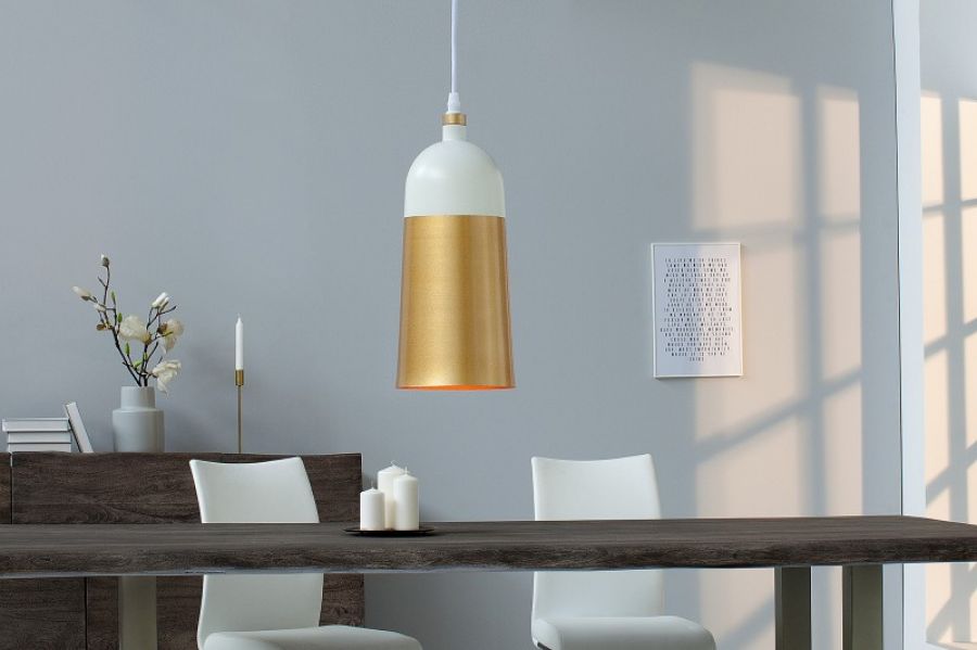 Lampa Modern Chic I biało-złota - Invicta Interior