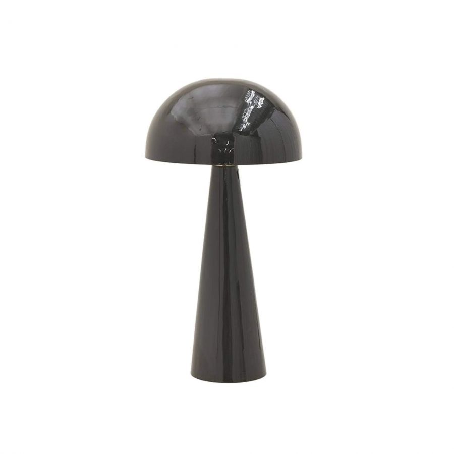 Lampa Mush grzybek czarna  - Inart