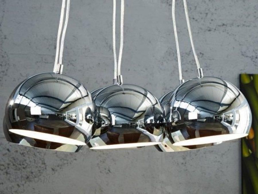 Lampa Perlota chrom M - Invicta Interior