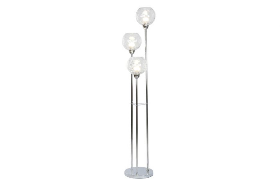 Lampa podłogowa 3-punktowa Luna Glass - Item International