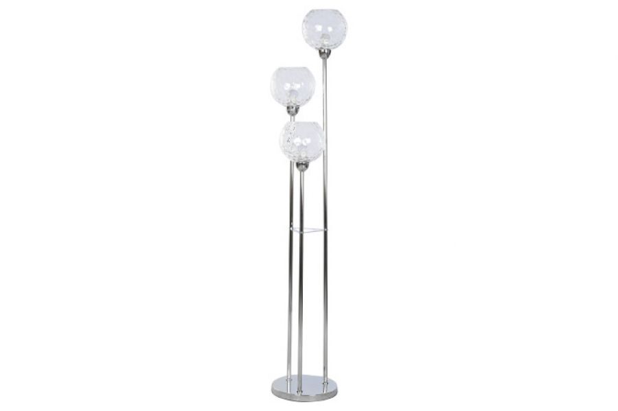 Lampa podłogowa 3-punktowa Luna Glass - Item International
