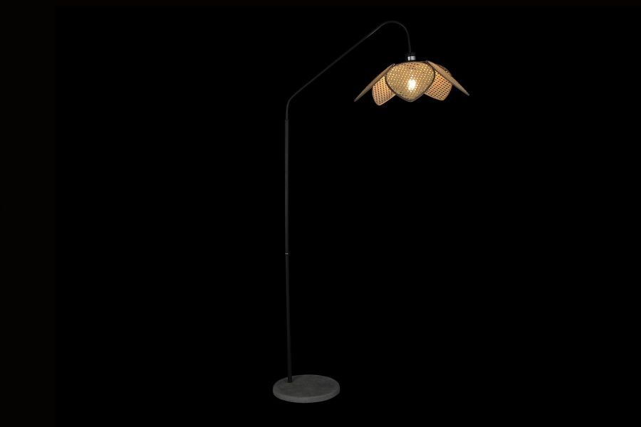 Lampa podłogowa Bloom z plecionką wiedeńską - Item International