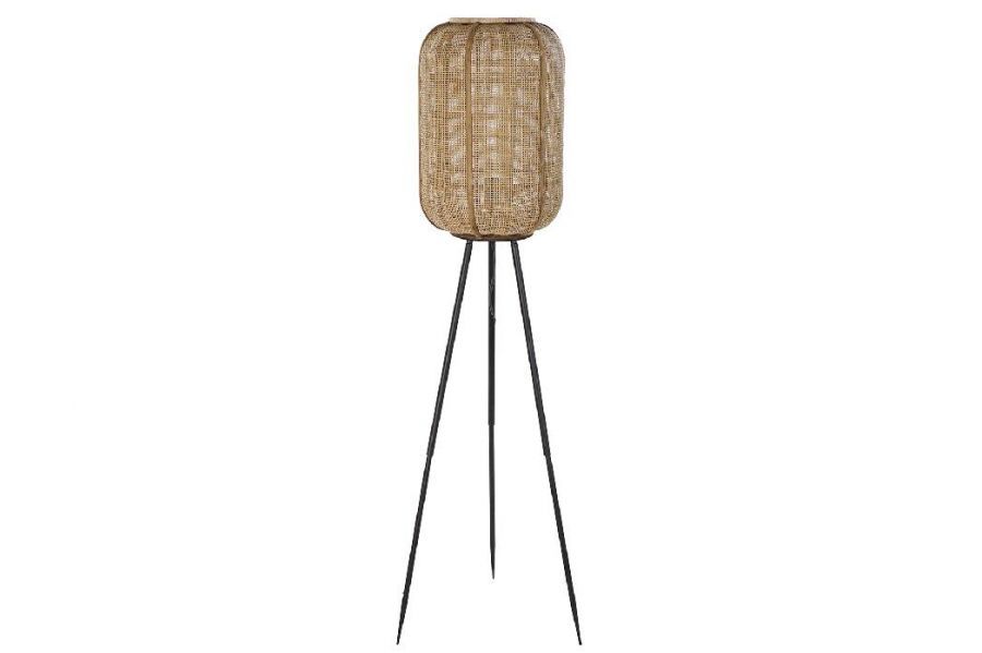 Lampa podłogowa Boho bambusowa 136 cm