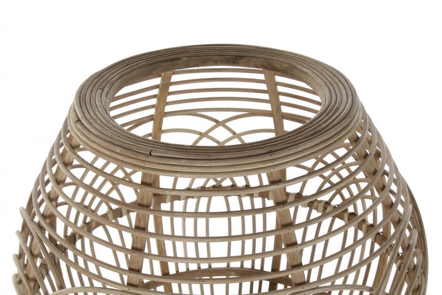 Lampa podłogowa Boho rattanowa 128 cm