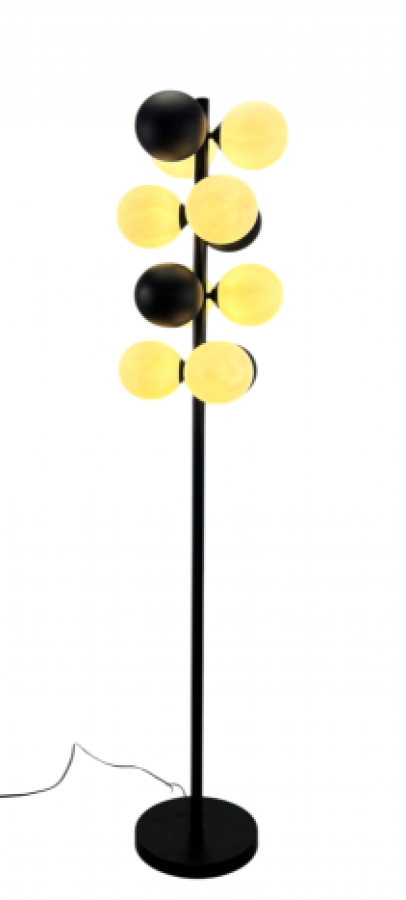Lampa podłogowa Contrast retro kule - Item International