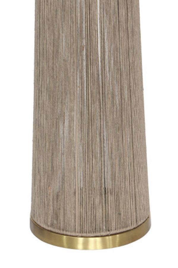 Lampa podłogowa Corfu z rattanu boho - Item International