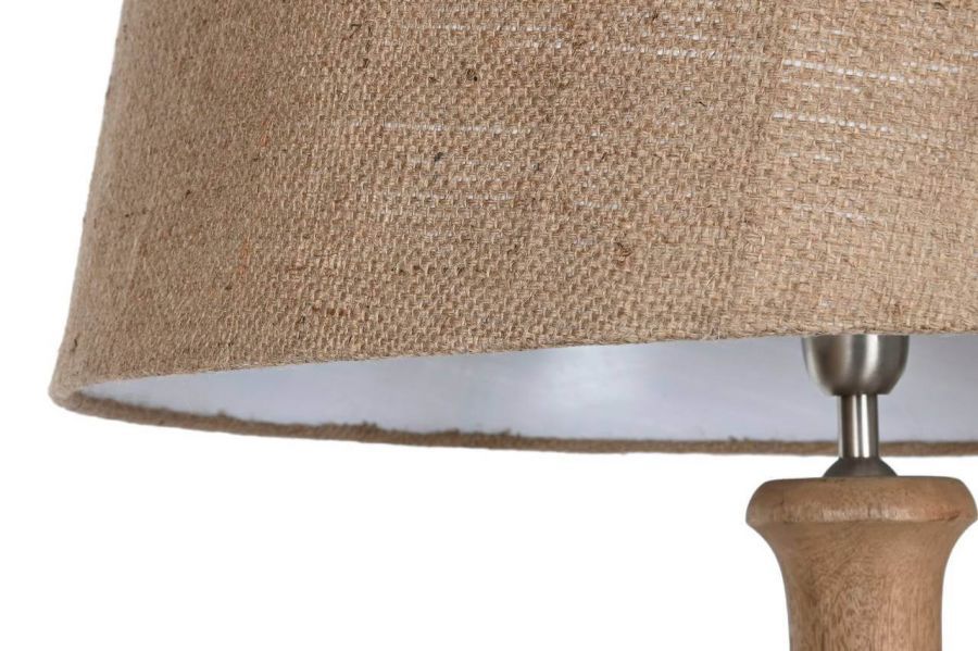 Lampa podłogowa Elegant z drewna mango 178 cm - Item International