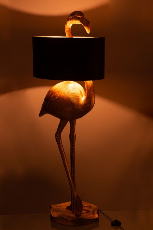 Lampa podłogowa Flaming złota - J-Line