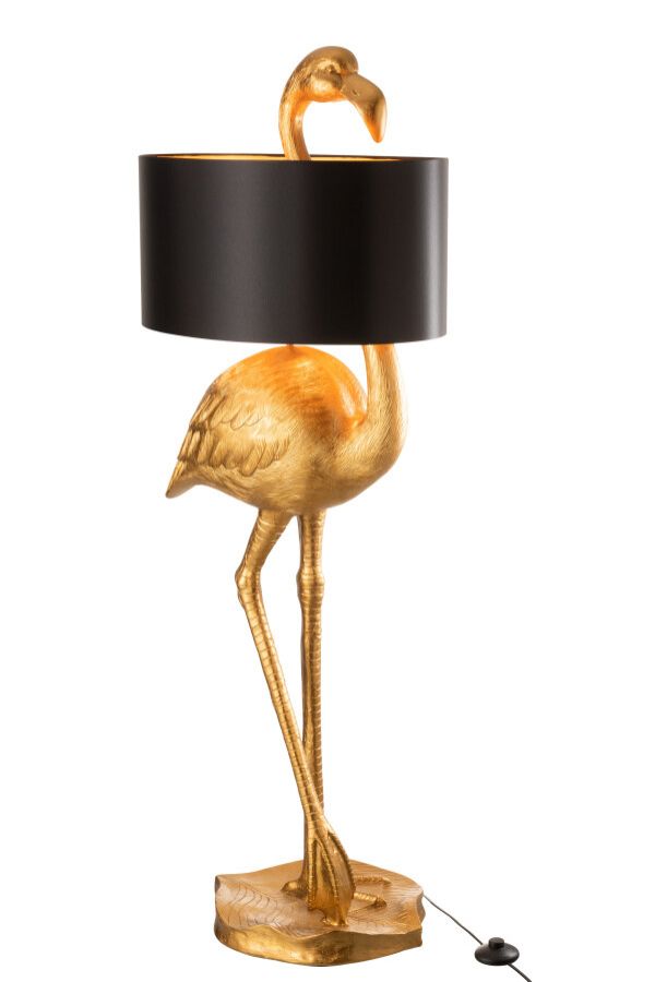 Lampa podłogowa Flaming złota - J-Line