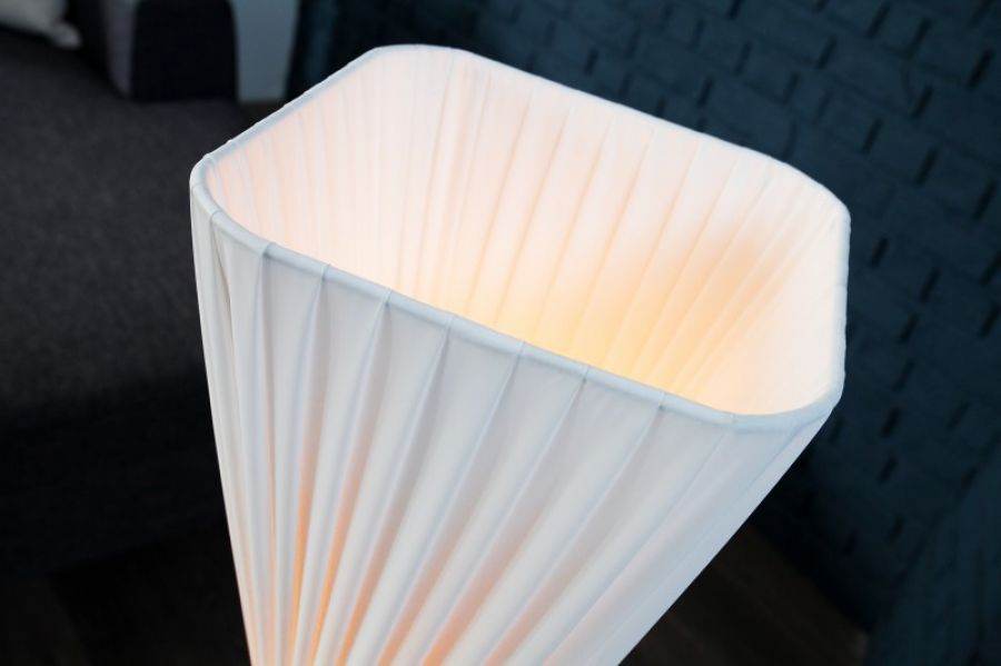 Lampa podłogowa Harmony 120 cm biała - Invicta Interior