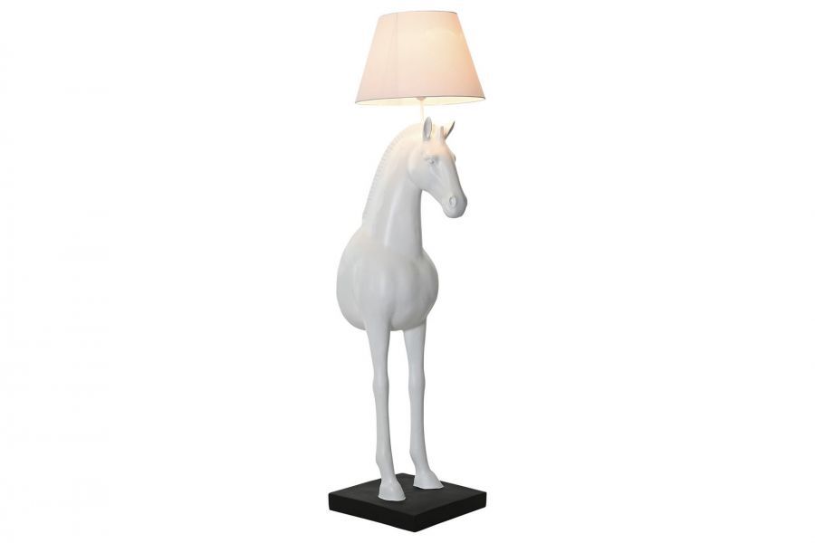 Lampa podłogowa Koń biała  - Item International