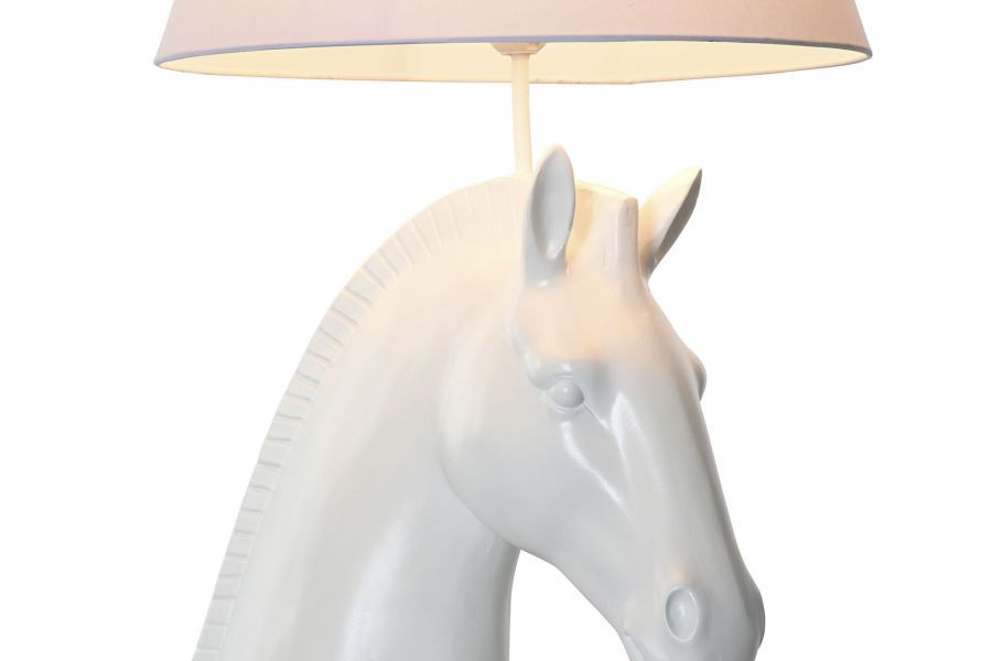 Lampa podłogowa Koń biała  - Item International