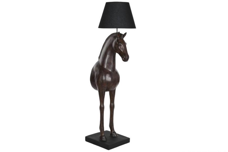 Lampa podłogowa Koń vintage 