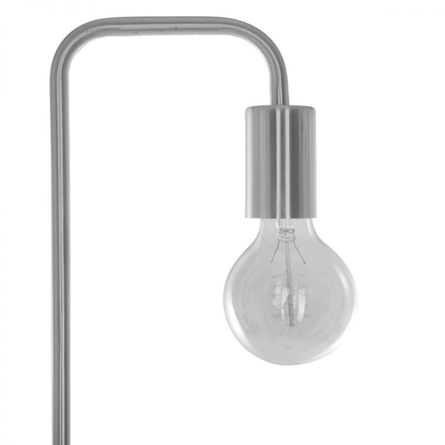 Lampa podłogowa Logo srebrna - Atmosphera