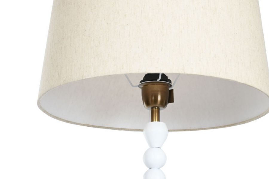 Lampa podłogowa Lumo biała - Item International