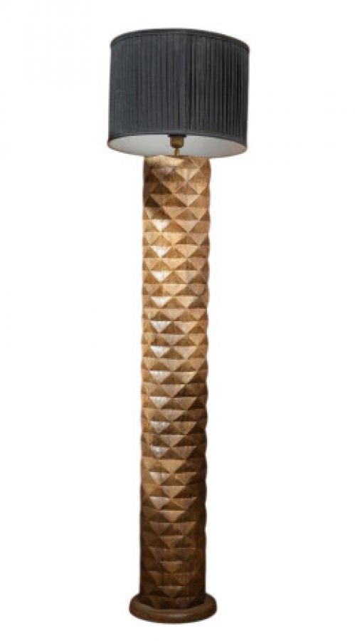 Lampa podłogowa Monarch z drewna mango - Item International
