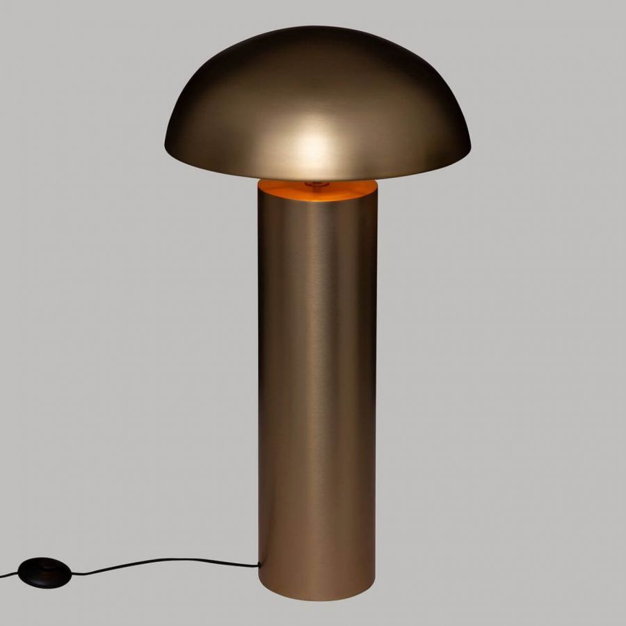 Lampa podłogowa Mushroom złota - Atmosphera