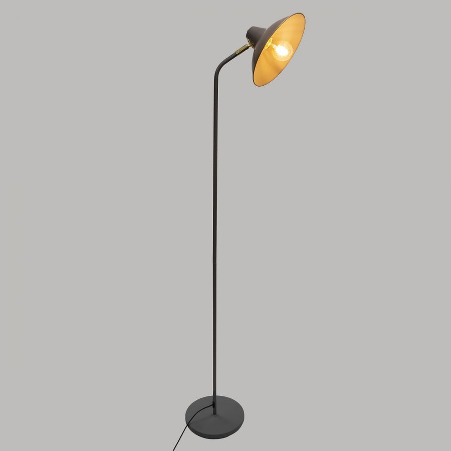 Lampa podłogowa Retro vintage czarna - Atmosphera