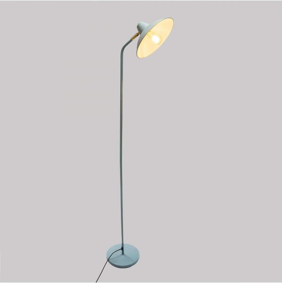 Lampa podłogowa Retro vintage niebieska - Atmosphera