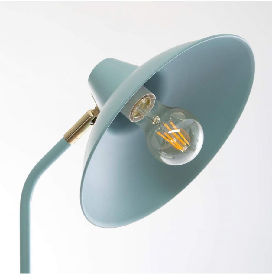 Lampa podłogowa Retro vintage niebieska - Atmosphera