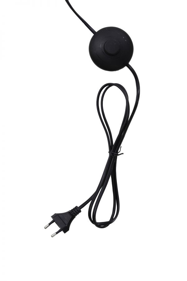 Lampa podłogowa Slender czarna smoked - Light & Living