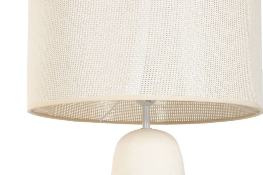 Lampa podłogowa Soft Stones biała - Item International