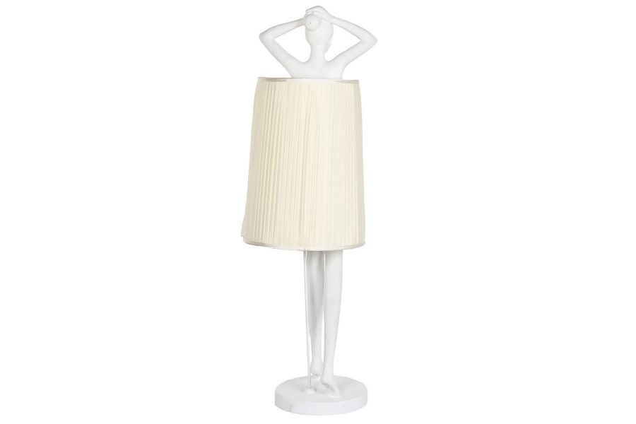 Lampa podłogowa Woman biała - Item International