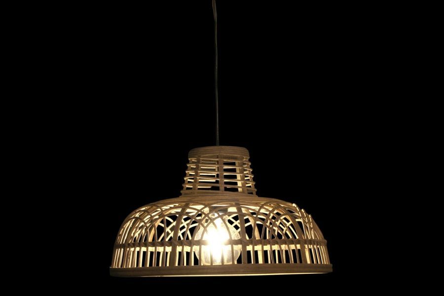 Lampa rattanowa 44 cm