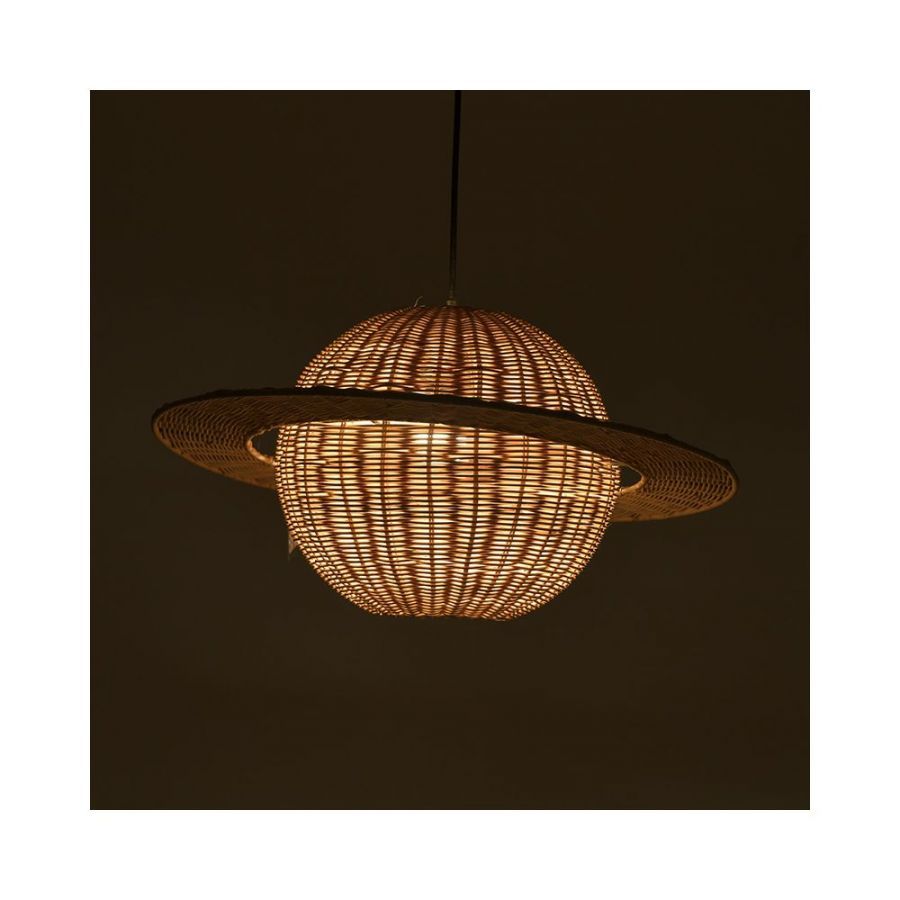 Lampa rattanowa Planeta