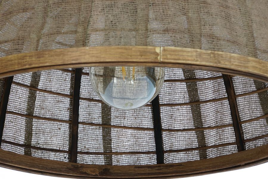 Lampa rattanowa Retro - Item International 11