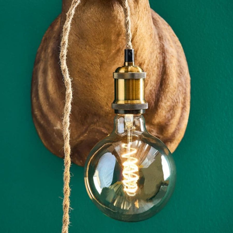 Lampa ścienna kinkiet Jeleń brązowy - Werner Voss