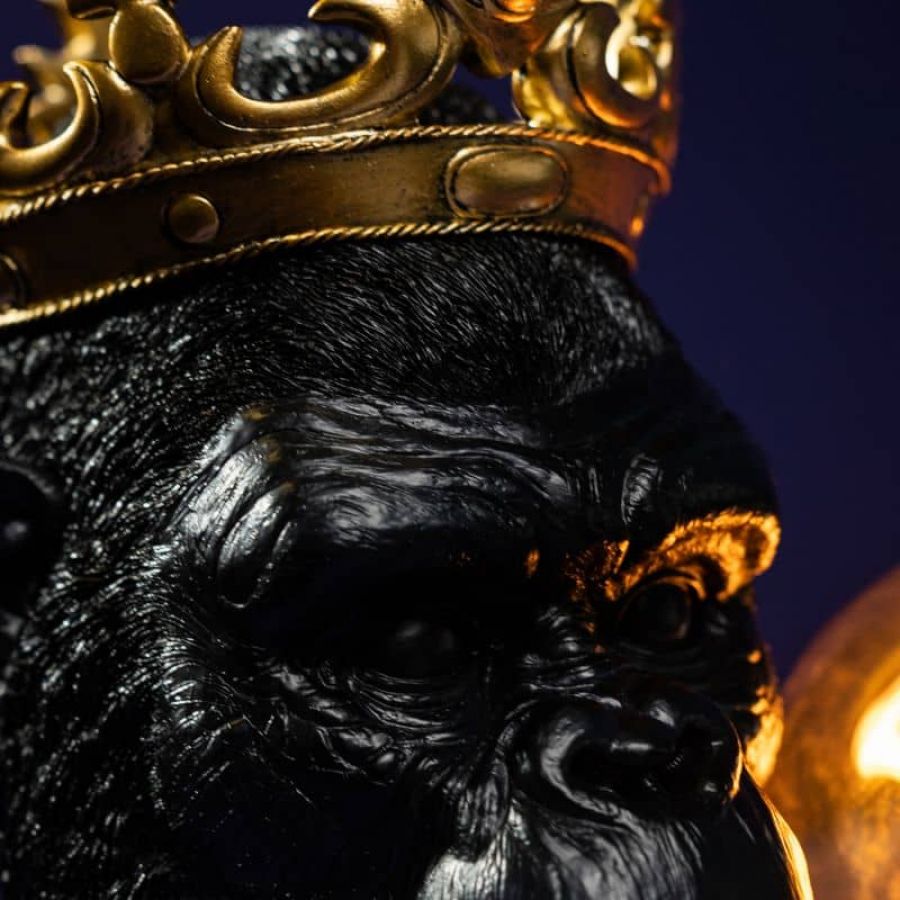 Lampa ścienna kinkiet King Kong czarna - Werner Voss