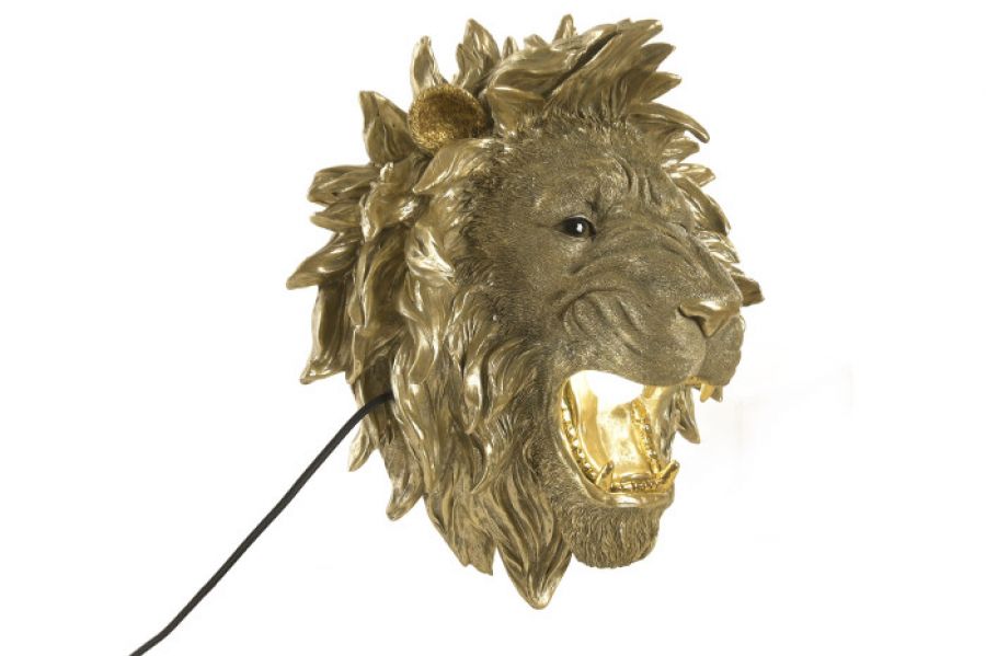 Lampa ścienna kinkiet Lew 