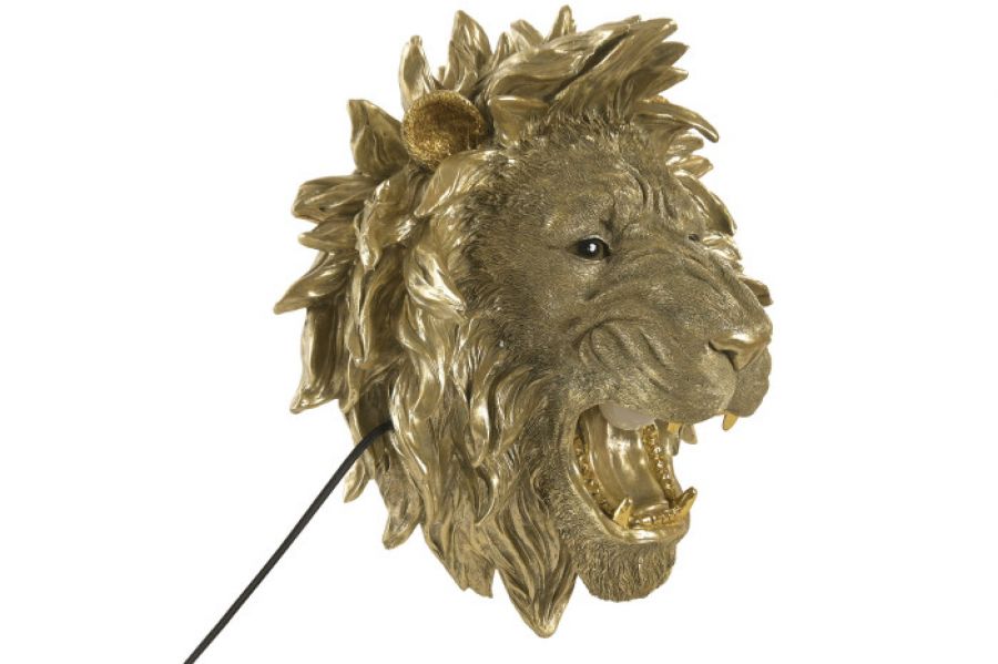 Lampa ścienna kinkiet Lew 