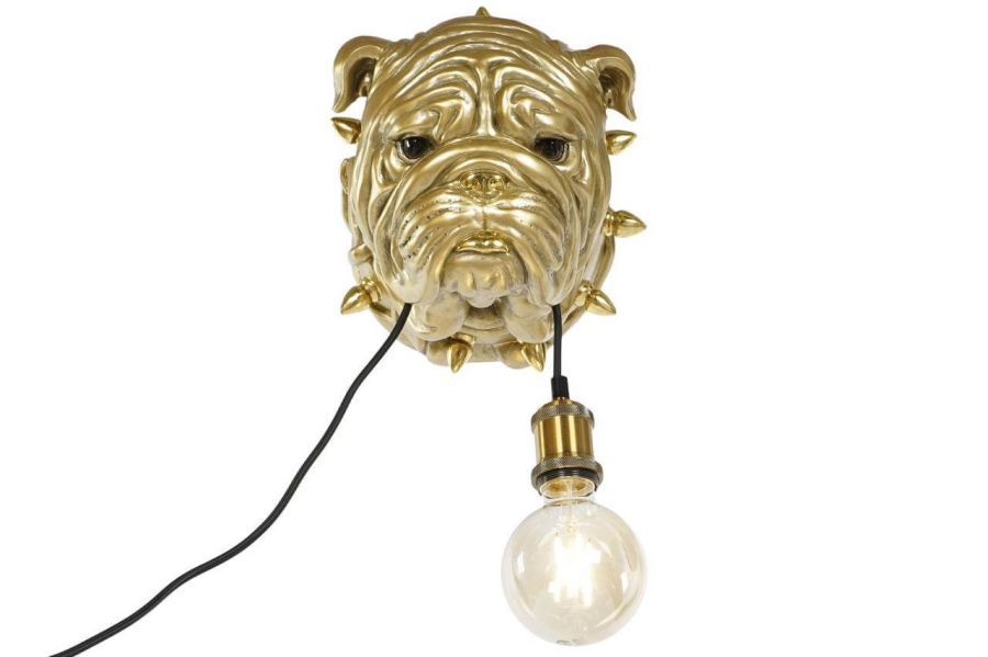 Lampa ścienna kinkiet Pies Bulldog - Item International