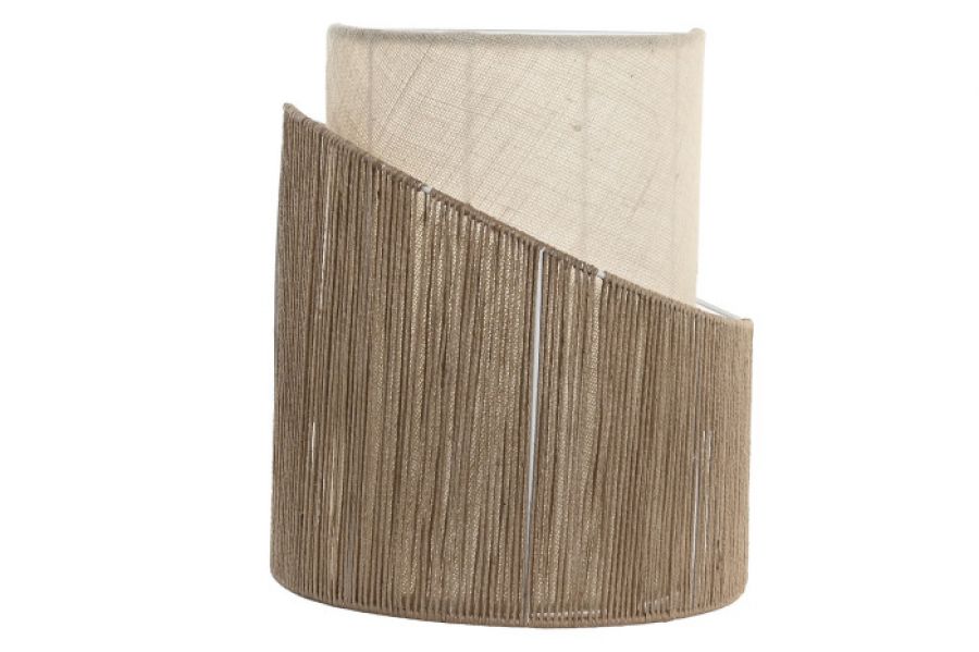 Lampa ścienna kinkiet Sunbeam z juty