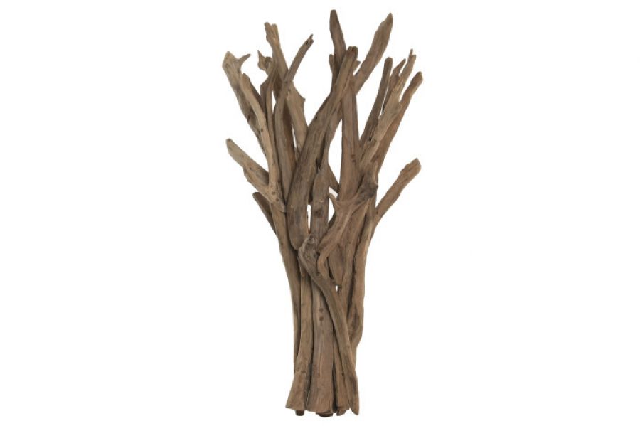 Lampa ścienna Kinkiet Woodland drewniany - Item International